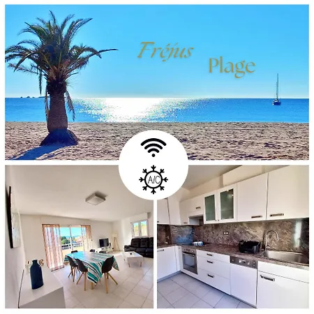 T4 92m2 Pour 6 Pers A 400m De La * Frejus